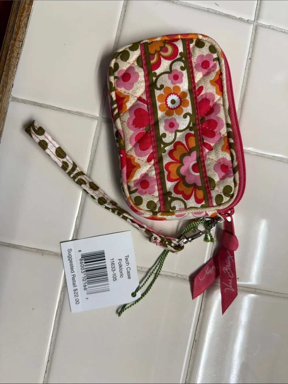 Vera Bradley Tech Case in Folkloric